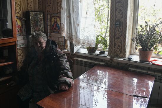 Последствия атаки БПЛА в Макеевке