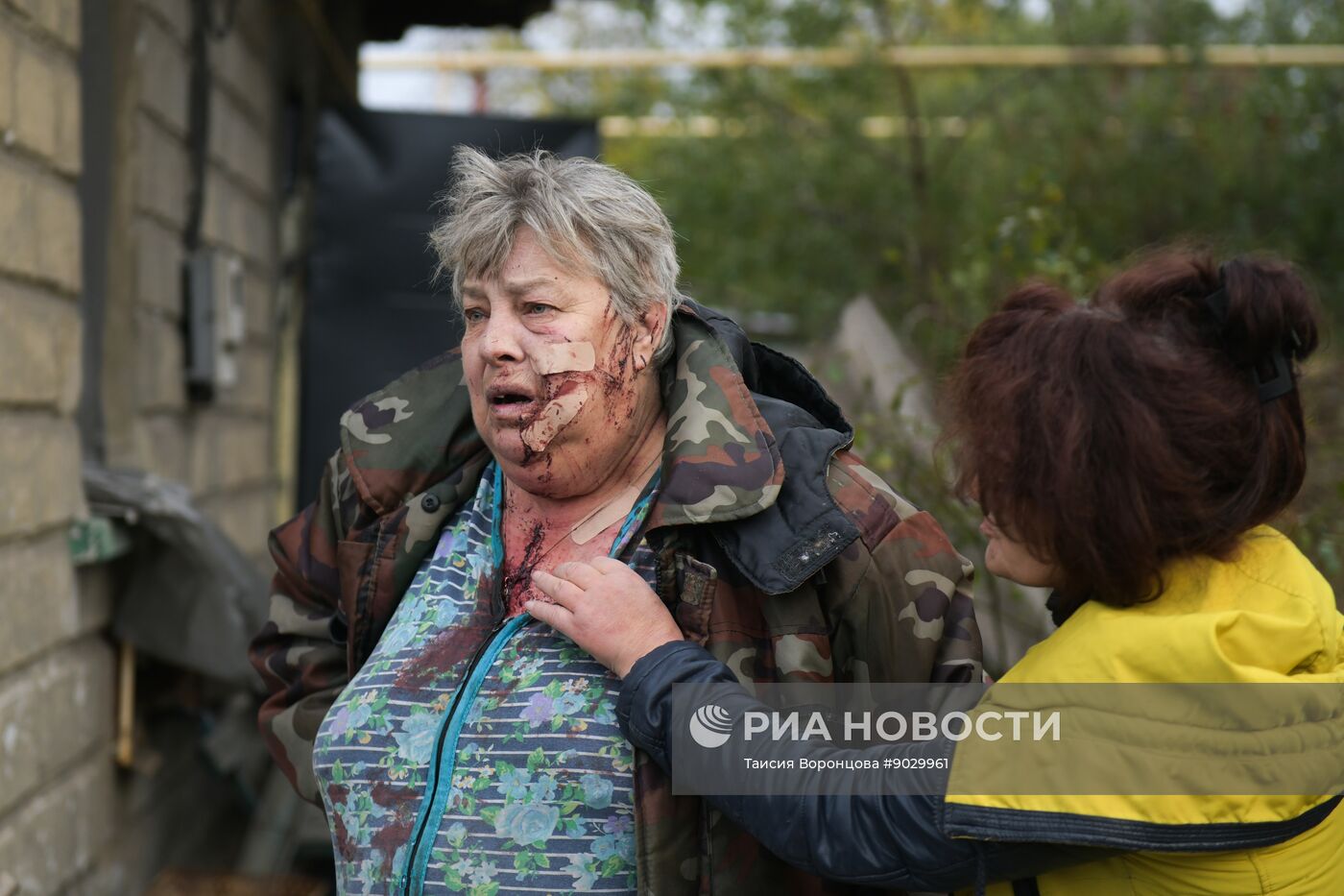 Последствия атаки БПЛА в Макеевке