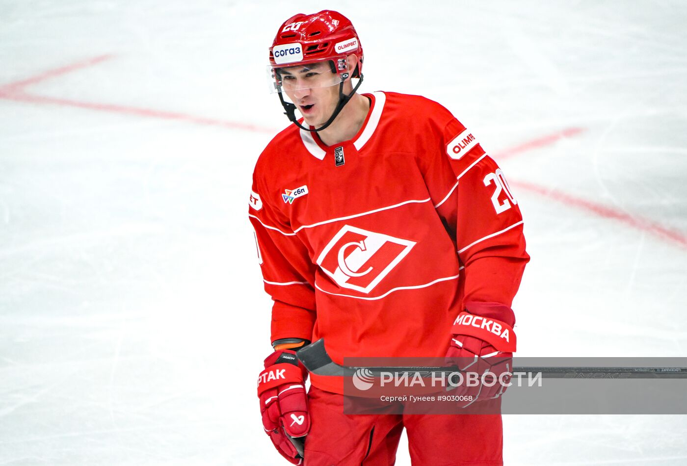 Хоккей. КХЛ. "Спартак" (Москва) - "Драконы" (Шанхай)