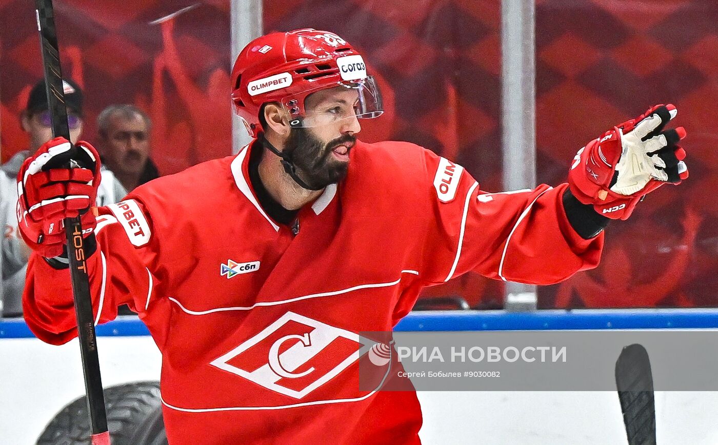 Хоккей. КХЛ. "Спартак" (Москва) - "Драконы" (Шанхай)