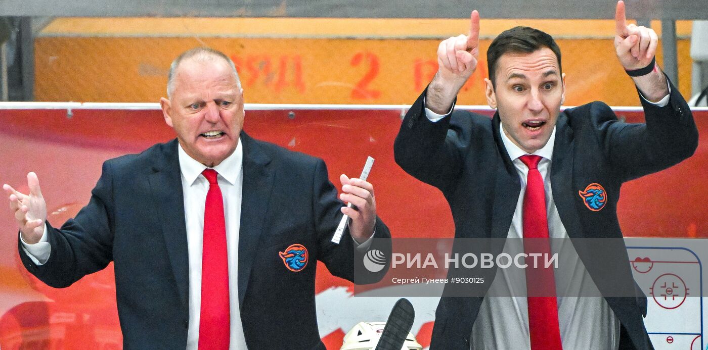 Хоккей. КХЛ. "Спартак" (Москва) - "Драконы" (Шанхай)