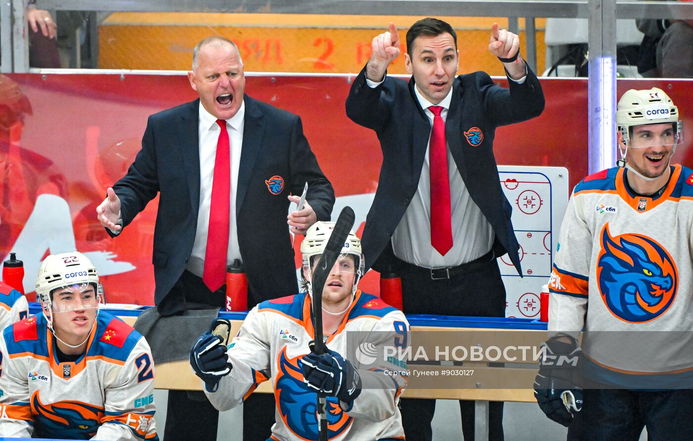 Хоккей. КХЛ. "Спартак" (Москва) - "Драконы" (Шанхай)