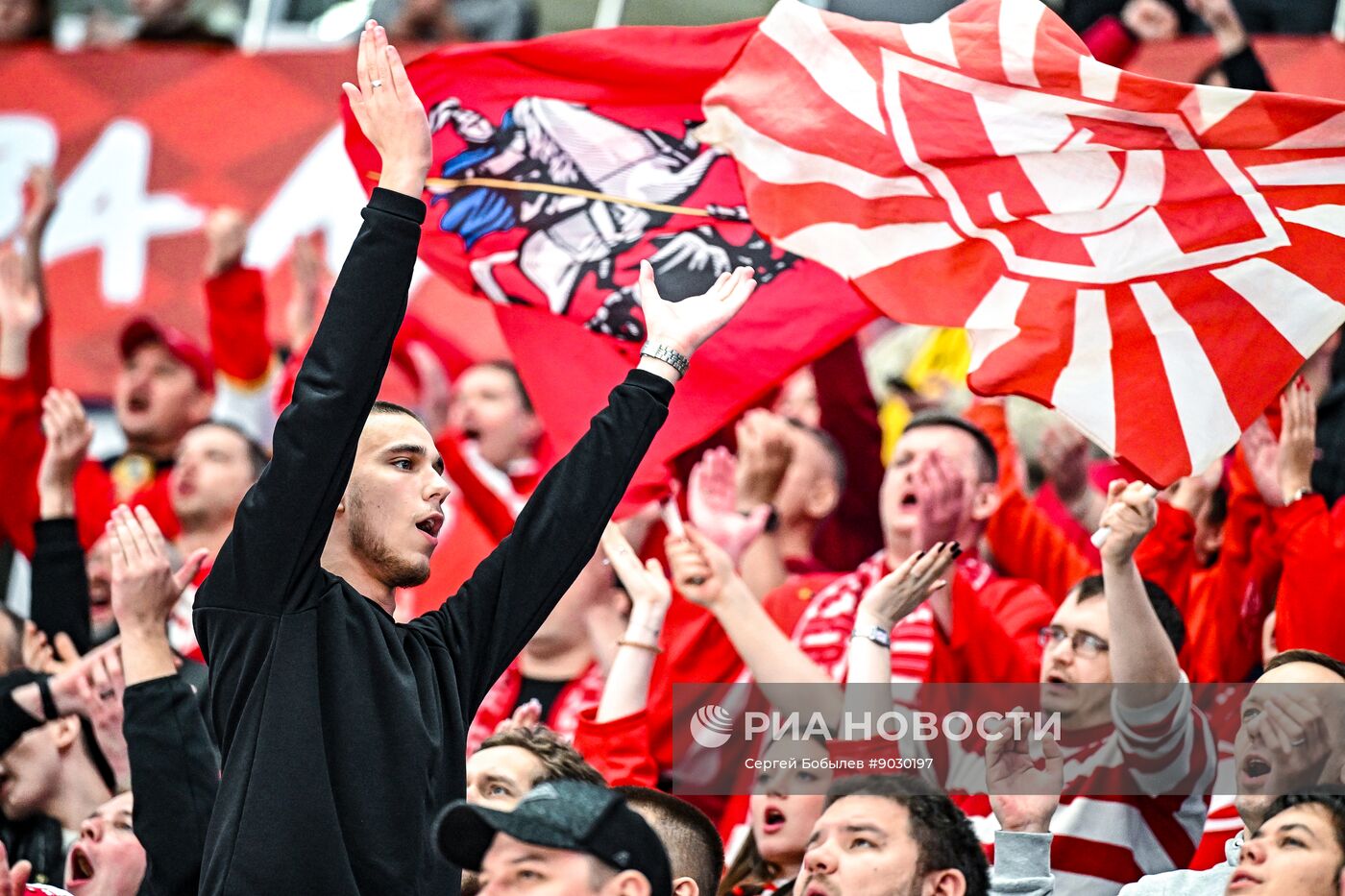 Хоккей. КХЛ. "Спартак" (Москва) - "Драконы" (Шанхай)