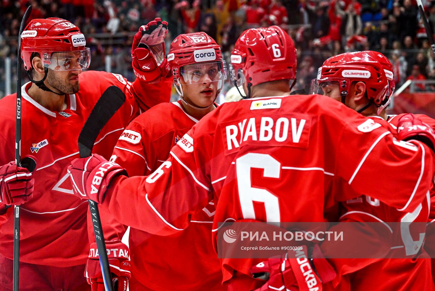 Хоккей. КХЛ. "Спартак" (Москва) - "Драконы" (Шанхай)