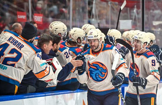 Хоккей. КХЛ. "Спартак" (Москва) - "Драконы" (Шанхай)