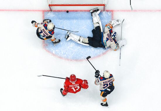 Хоккей. КХЛ. "Спартак" (Москва) - "Драконы" (Шанхай)