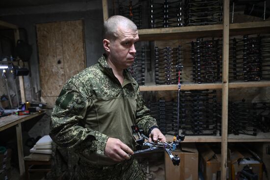 Лаборатория по ремонту и сборке БПЛА группировки "Центр"