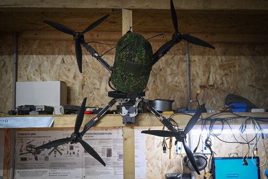 Лаборатория по ремонту и сборке БПЛА группировки "Центр"