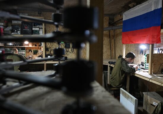 Лаборатория по ремонту и сборке БПЛА группировки "Центр"