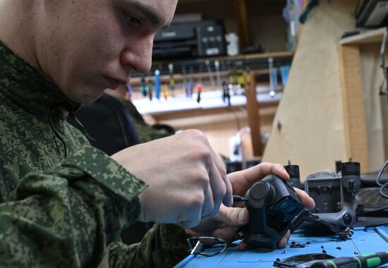 Лаборатория по ремонту и сборке БПЛА группировки "Центр"