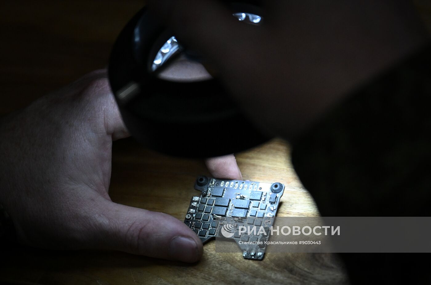 Лаборатория по ремонту и сборке БПЛА группировки "Центр"