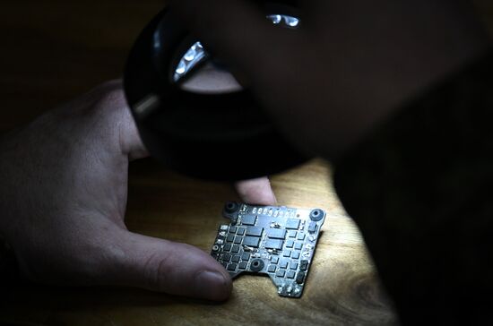 Лаборатория по ремонту и сборке БПЛА группировки "Центр"