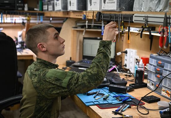 Лаборатория по ремонту и сборке БПЛА группировки "Центр"