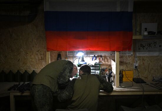 Лаборатория по ремонту и сборке БПЛА группировки "Центр"