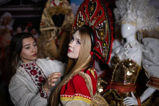 Производство современных кокошников в Москве 