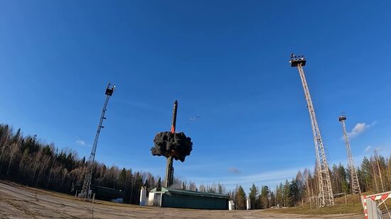 Президент Владимир Путин провёл тренировку стратегических ядерных сил