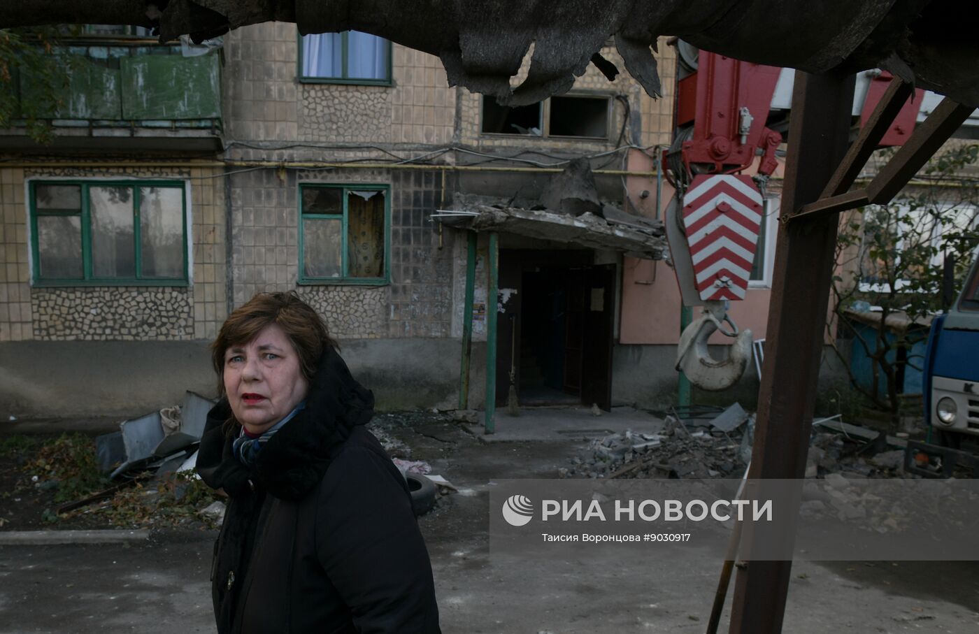 Последствия обстрела ВСУ по ДНР