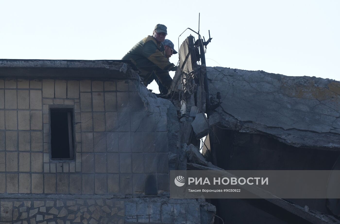 Последствия обстрела ВСУ по ДНР