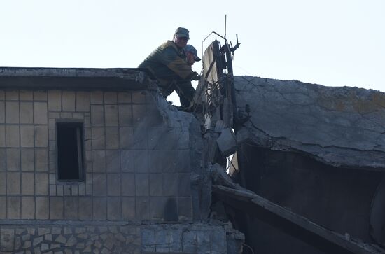 Последствия обстрела ВСУ по ДНР