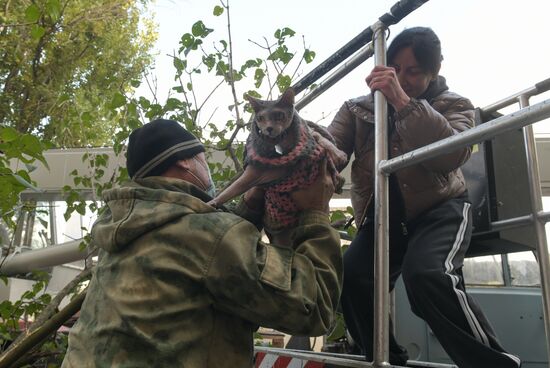 Последствия обстрела ВСУ по ДНР