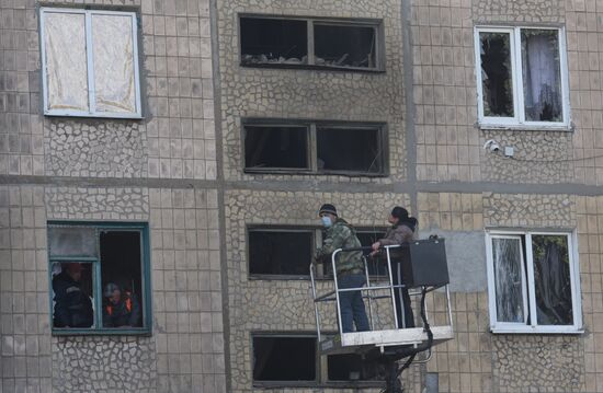 Последствия обстрела ВСУ по ДНР