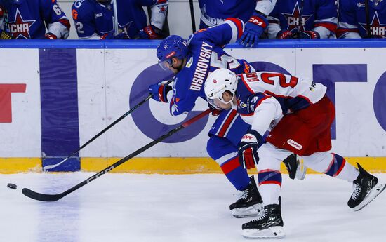 Хоккей. КХЛ. СКА (Санкт-Петербург) - ЦСКА (Москва)