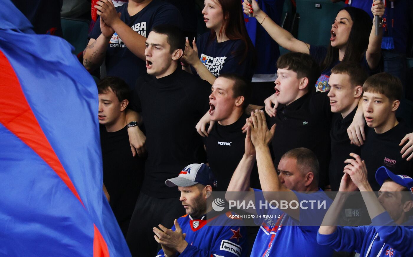 Хоккей. КХЛ. СКА (Санкт-Петербург) - ЦСКА (Москва)