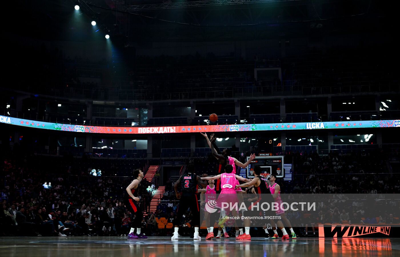 Баскетбол. ЦСКА (Москва) - "МЕГА" (Белград)