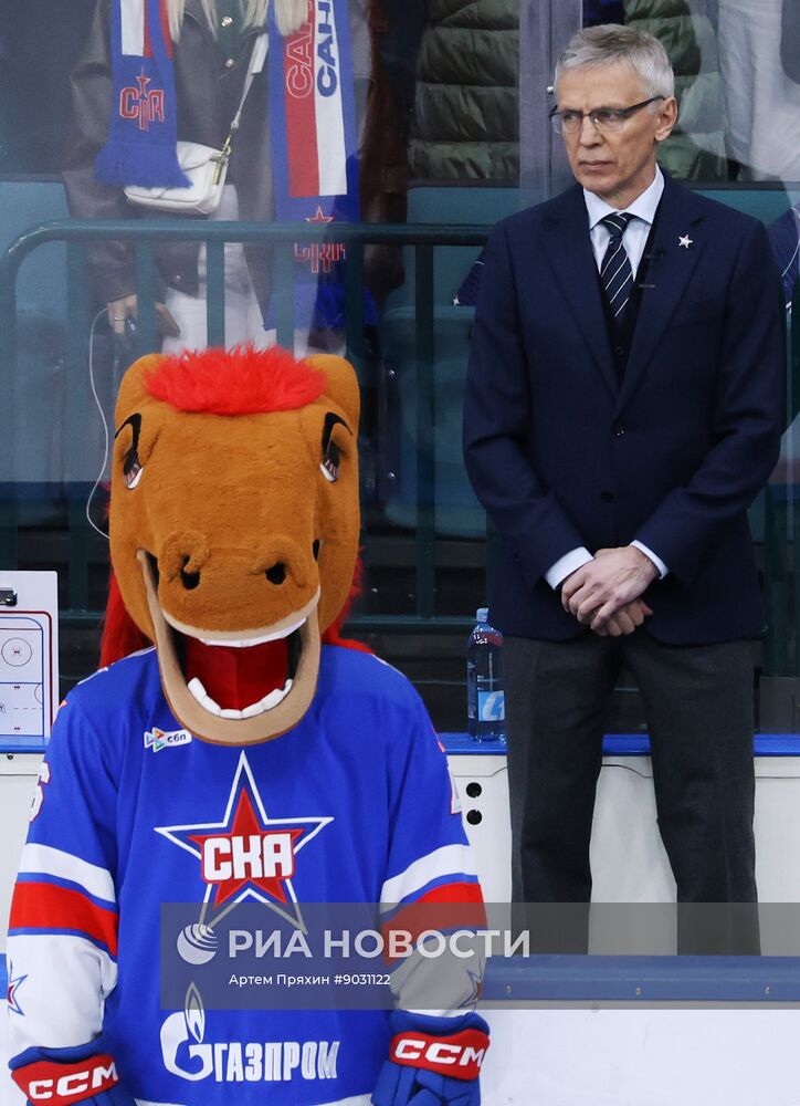 Хоккей. КХЛ. СКА (Санкт-Петербург) - ЦСКА (Москва)