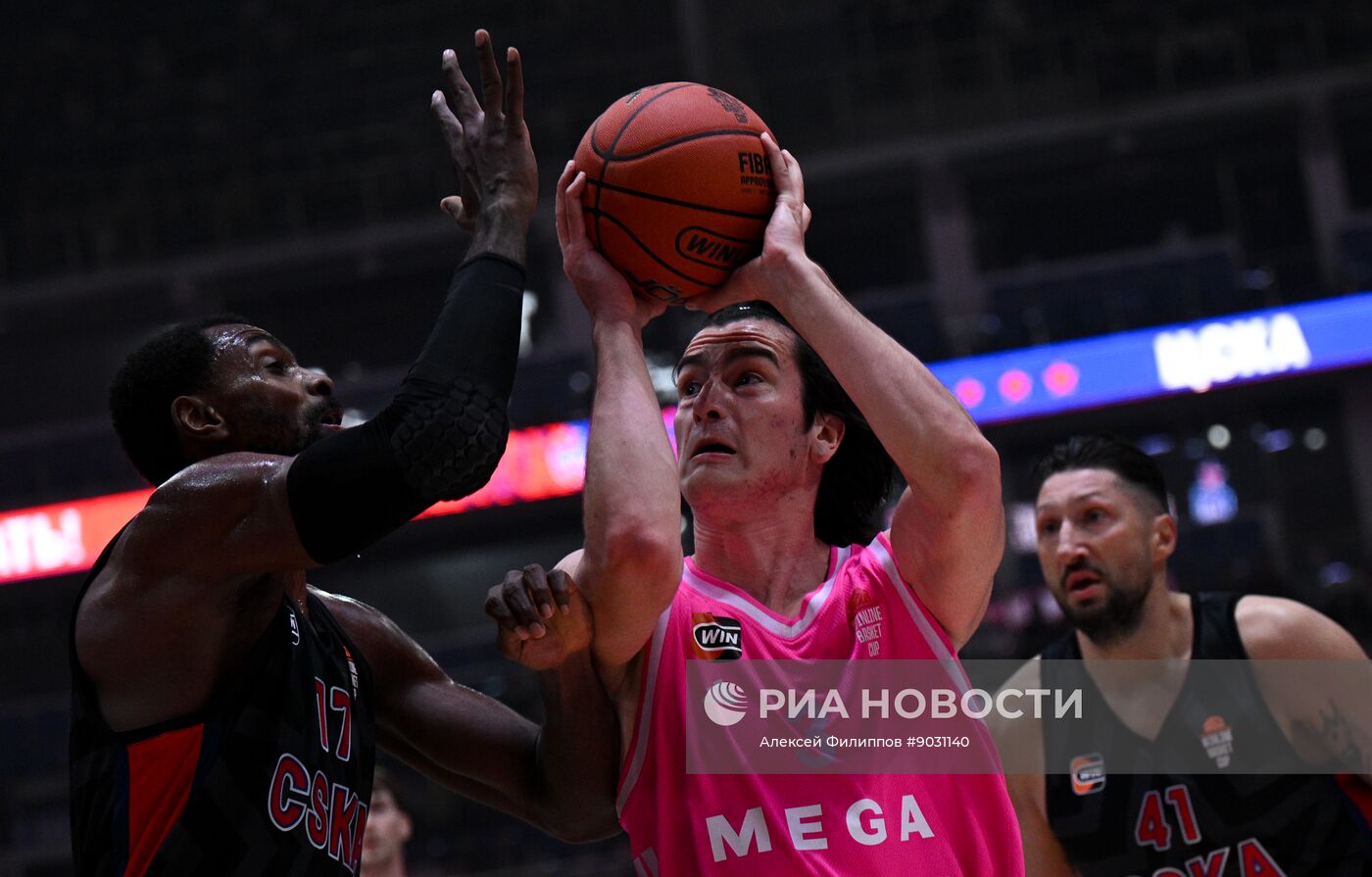 Баскетбол. ЦСКА (Москва) - "МЕГА" (Белград)