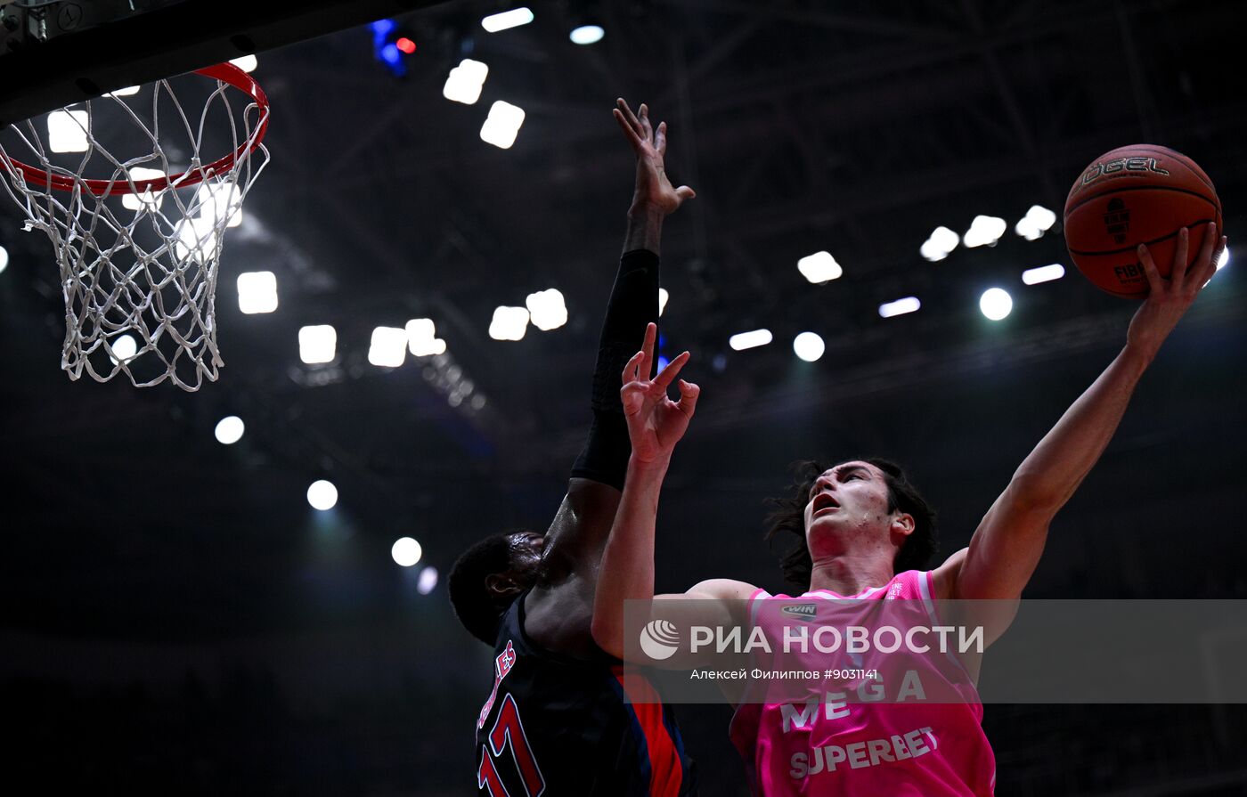 Баскетбол. ЦСКА (Москва) - "МЕГА" (Белград)