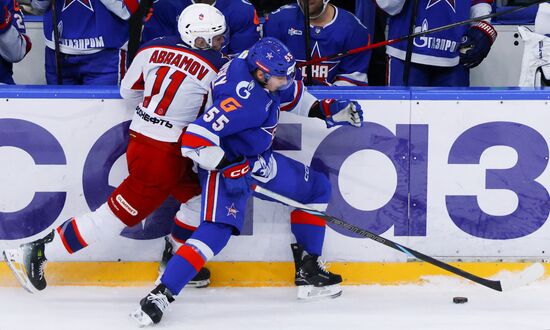 Хоккей. КХЛ. СКА (Санкт-Петербург) - ЦСКА (Москва)