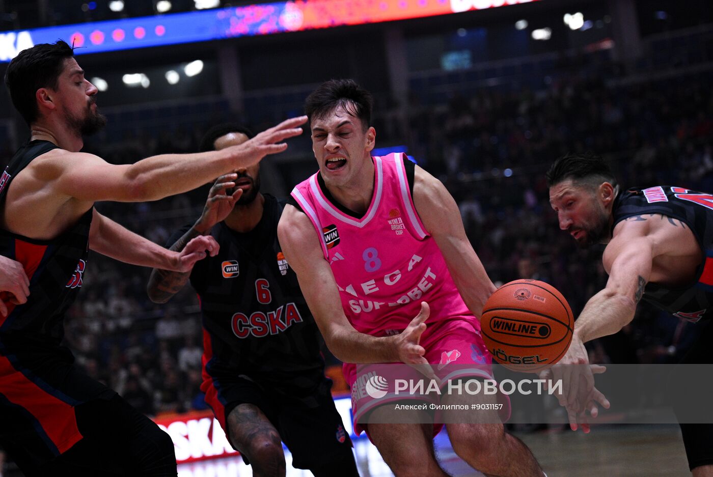 Баскетбол. ЦСКА (Москва) - "МЕГА" (Белград)