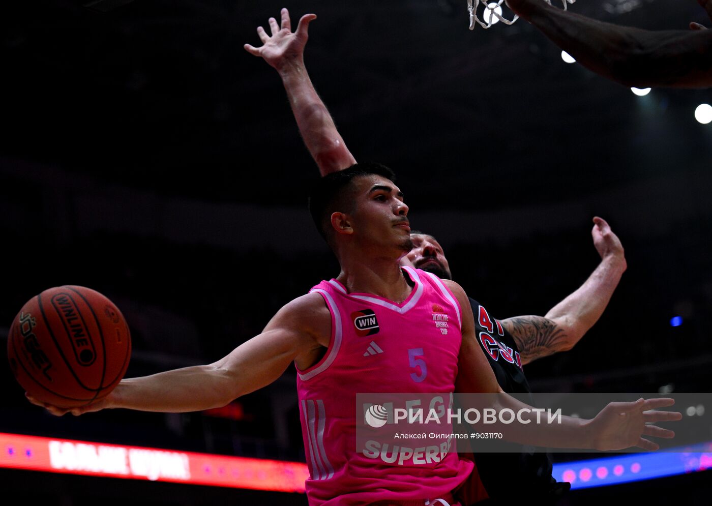 Баскетбол. ЦСКА (Москва) - "МЕГА" (Белград)