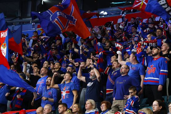 Хоккей. КХЛ. СКА (Санкт-Петербург) - ЦСКА (Москва)