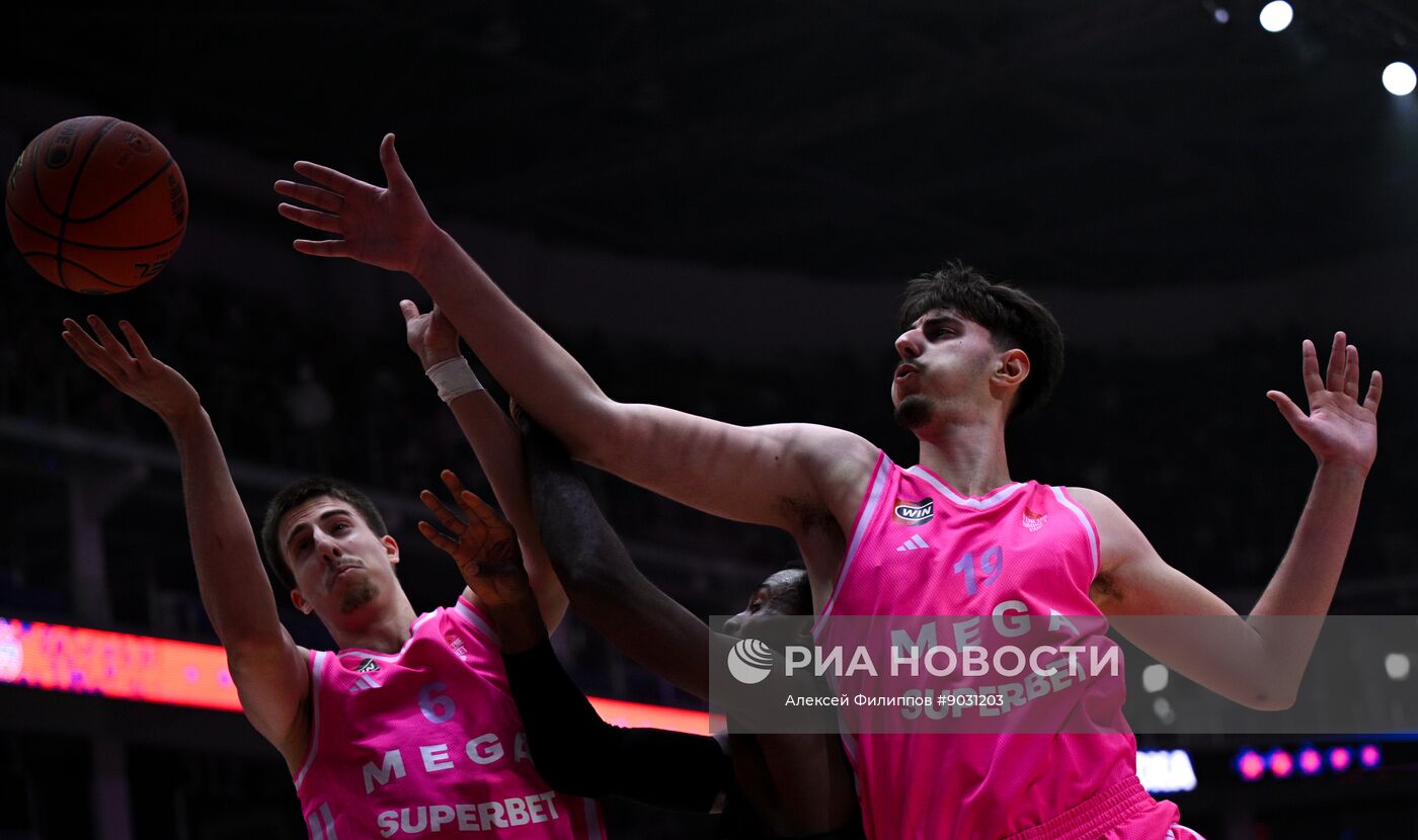Баскетбол. ЦСКА (Москва) - "МЕГА" (Белград)
