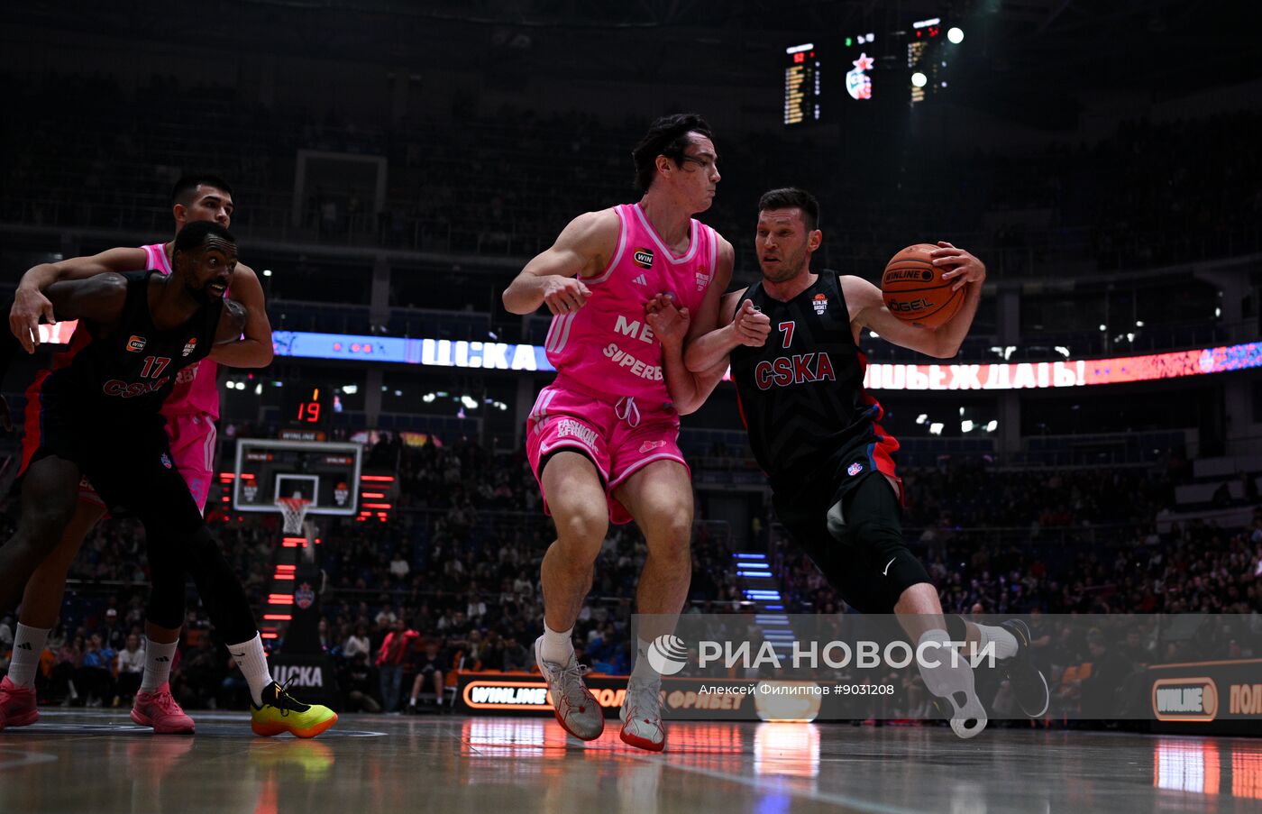 Баскетбол. ЦСКА (Москва) - "МЕГА" (Белград)