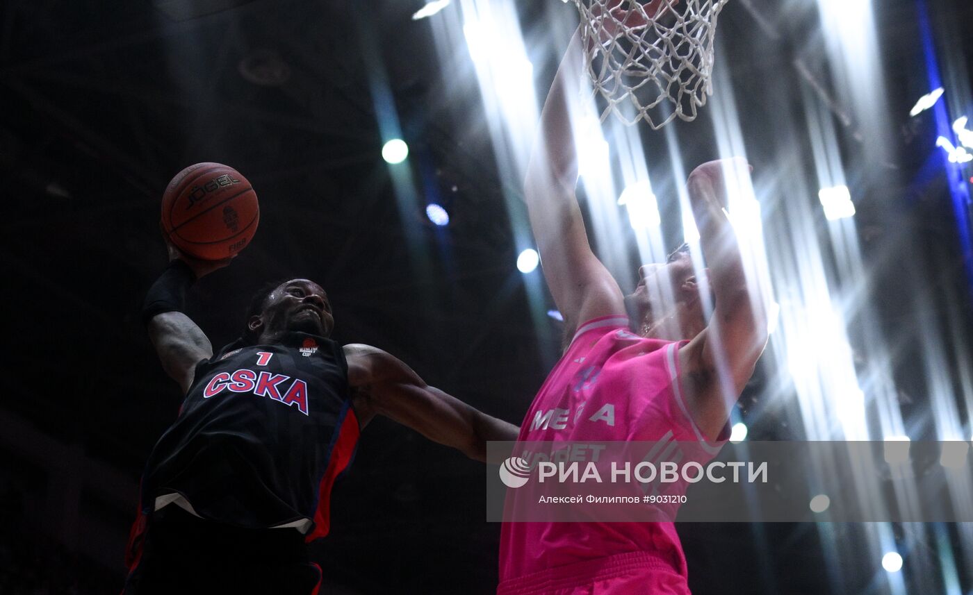 Баскетбол. ЦСКА (Москва) - "МЕГА" (Белград)