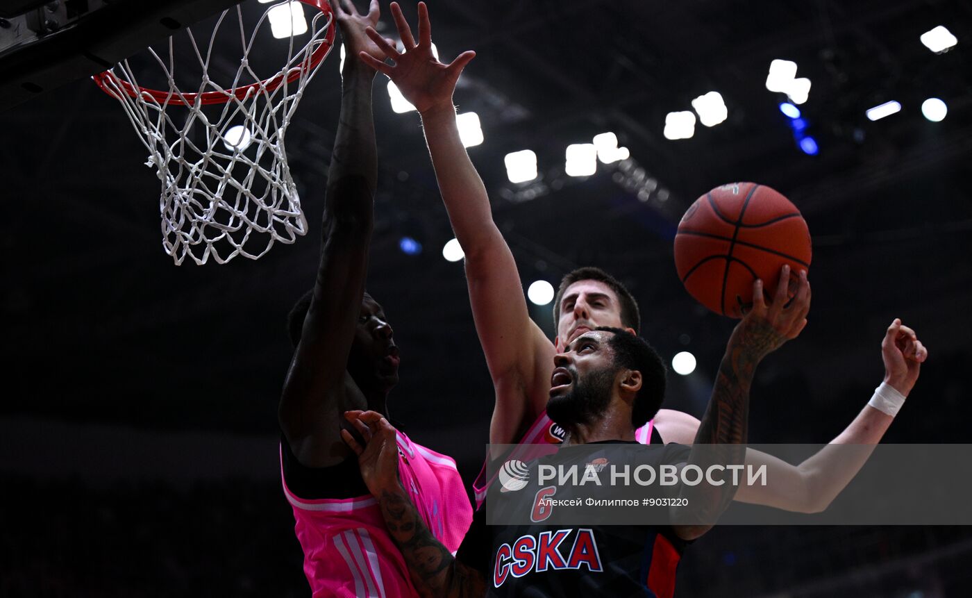 Баскетбол. ЦСКА (Москва) - "МЕГА" (Белград)