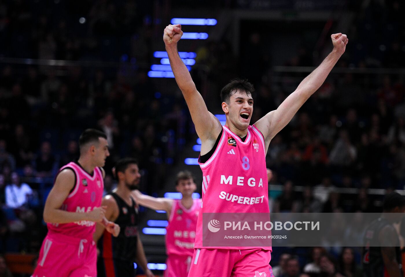 Баскетбол. ЦСКА (Москва) - "МЕГА" (Белград)