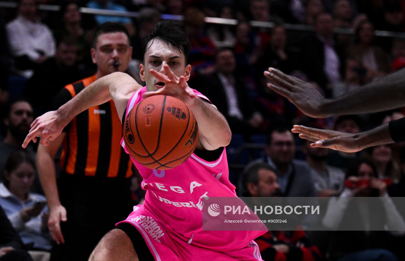Баскетбол. ЦСКА (Москва) - "МЕГА" (Белград)