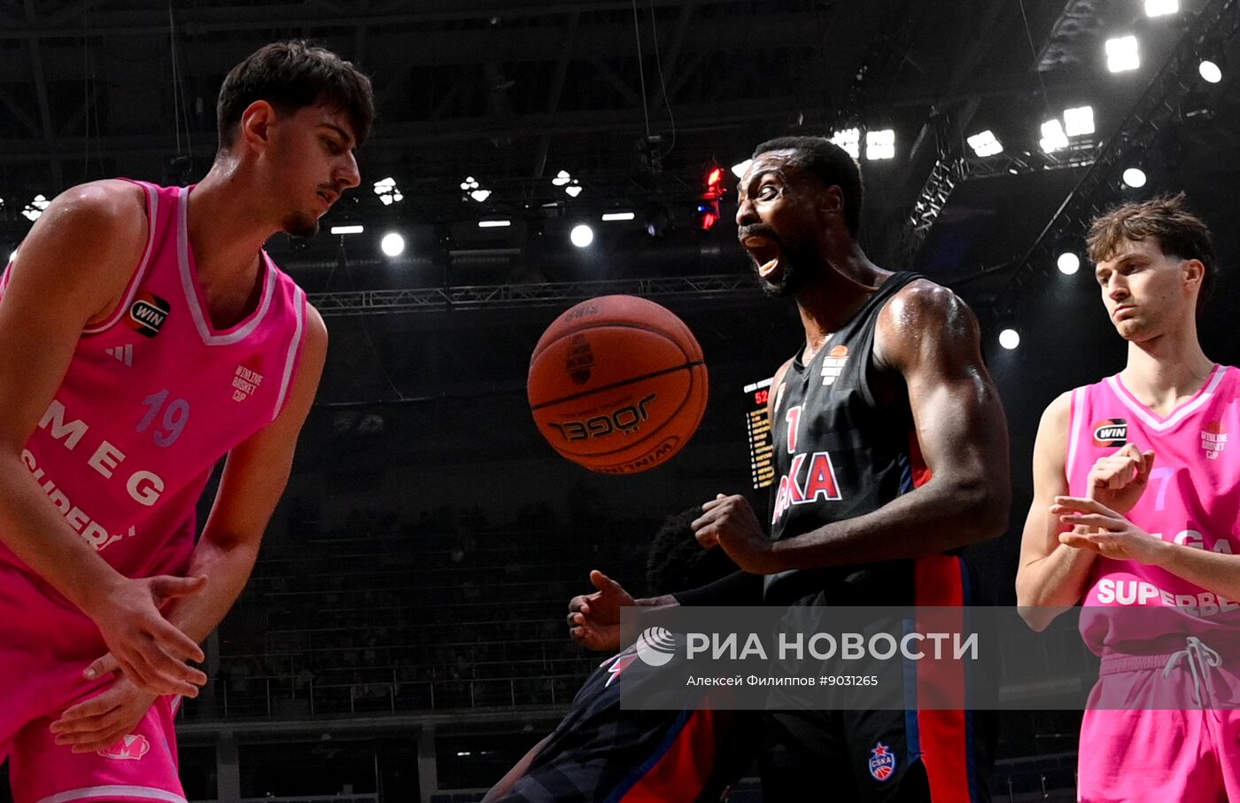 Баскетбол. ЦСКА (Москва) - "МЕГА" (Белград)