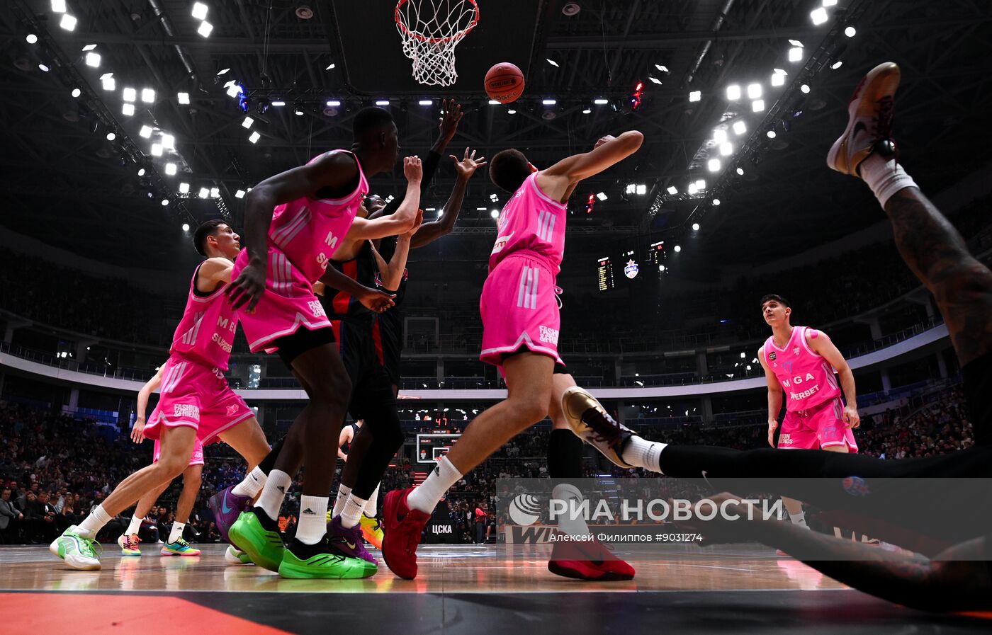 Баскетбол. ЦСКА (Москва) - "МЕГА" (Белград)