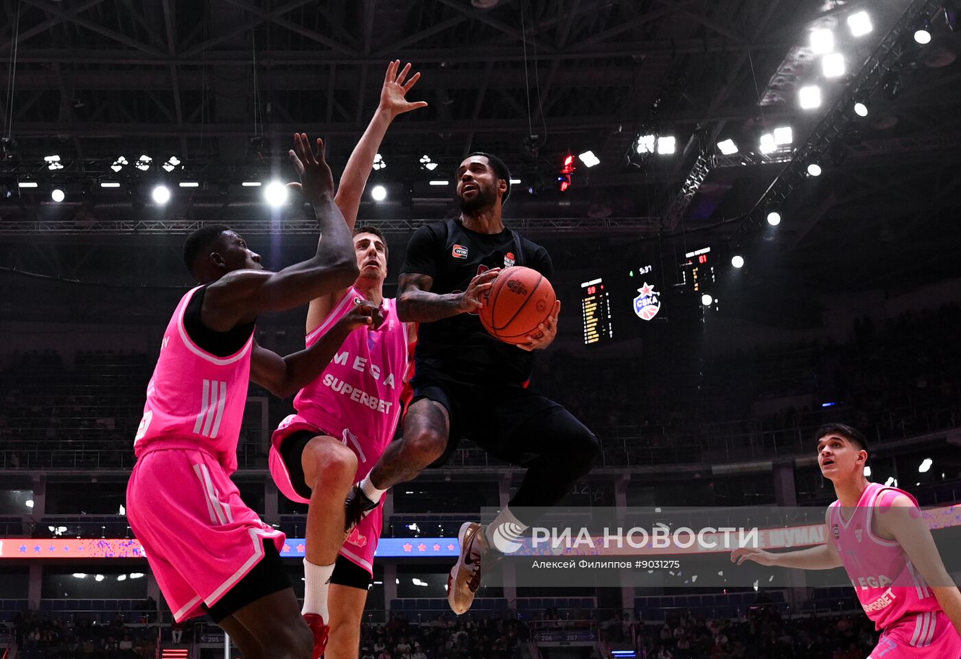Баскетбол. ЦСКА (Москва) - "МЕГА" (Белград)