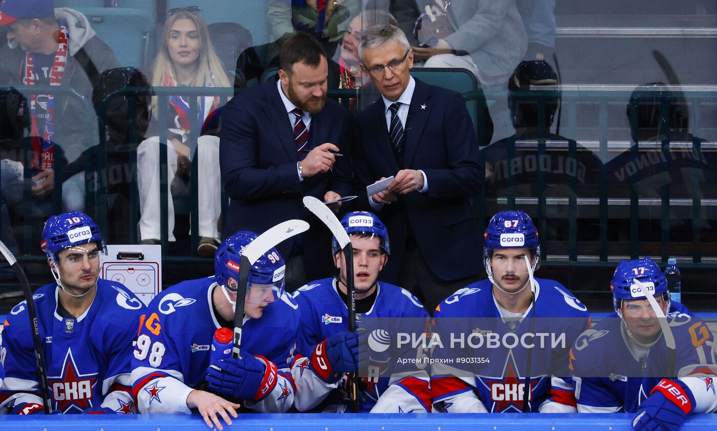 Хоккей. КХЛ. СКА (Санкт-Петербург) - ЦСКА (Москва)