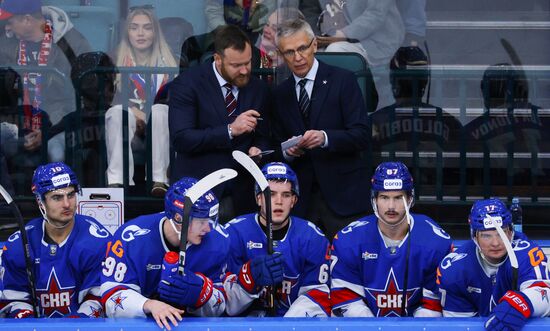 Хоккей. КХЛ. СКА (Санкт-Петербург) - ЦСКА (Москва)