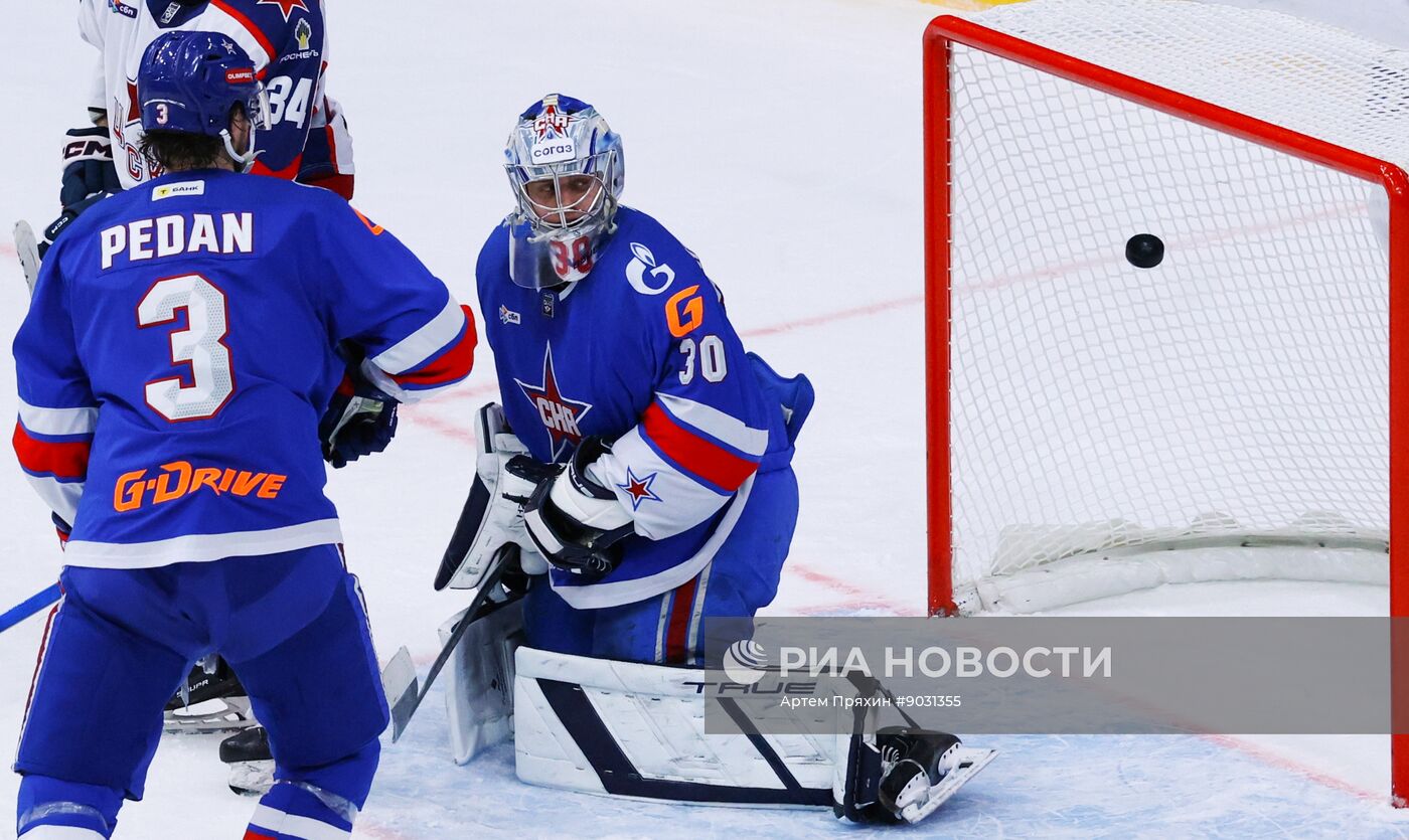 Хоккей. КХЛ. СКА (Санкт-Петербург) - ЦСКА (Москва)