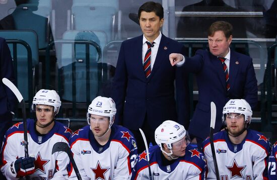 Хоккей. КХЛ. СКА (Санкт-Петербург) - ЦСКА (Москва)