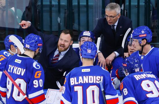 Хоккей. КХЛ. СКА (Санкт-Петербург) - ЦСКА (Москва)