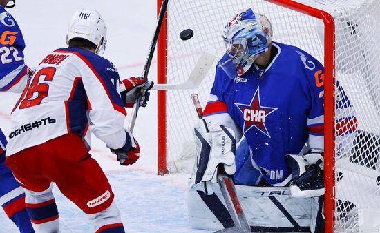 Хоккей. КХЛ. СКА (Санкт-Петербург) - ЦСКА (Москва)